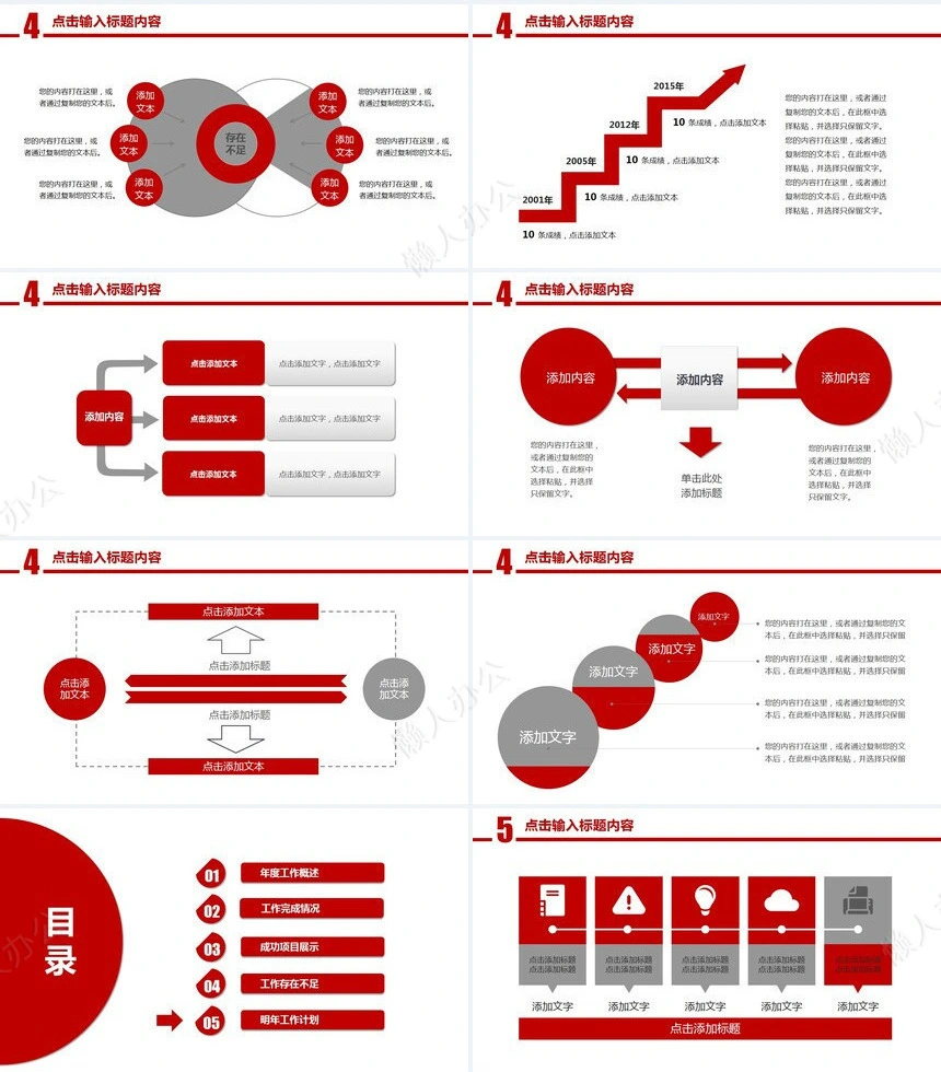通用型总结报告模板