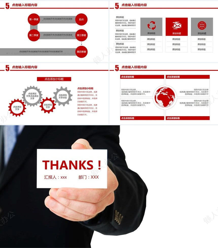 通用型总结报告模板