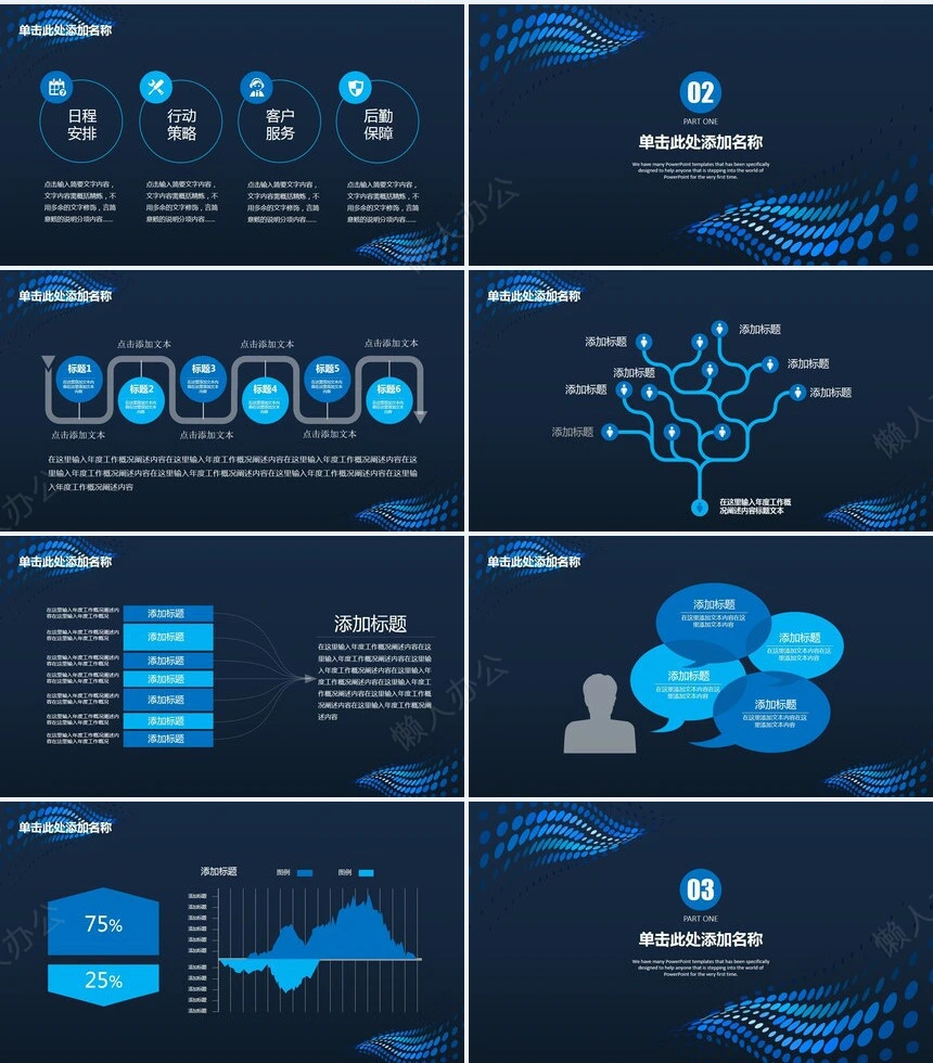 公司介绍产品推广述职报告工作汇报等PPT模板
