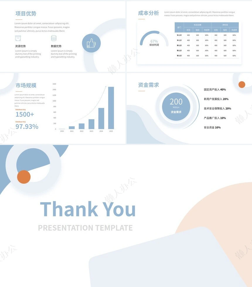 商业计划书通用PPT模板(8)