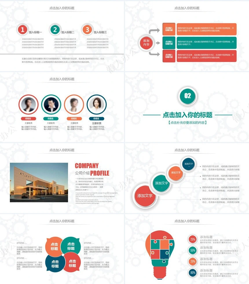 2023年商务合作汇报总结计划PPT模板