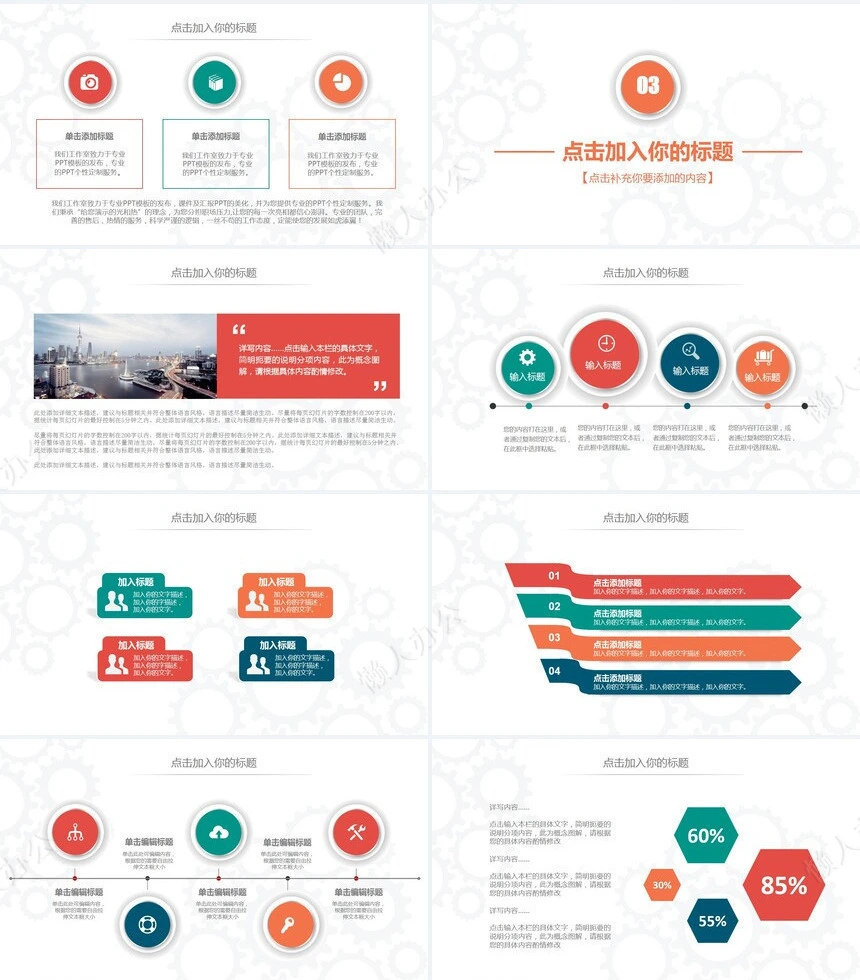 2023年商务合作汇报总结计划PPT模板