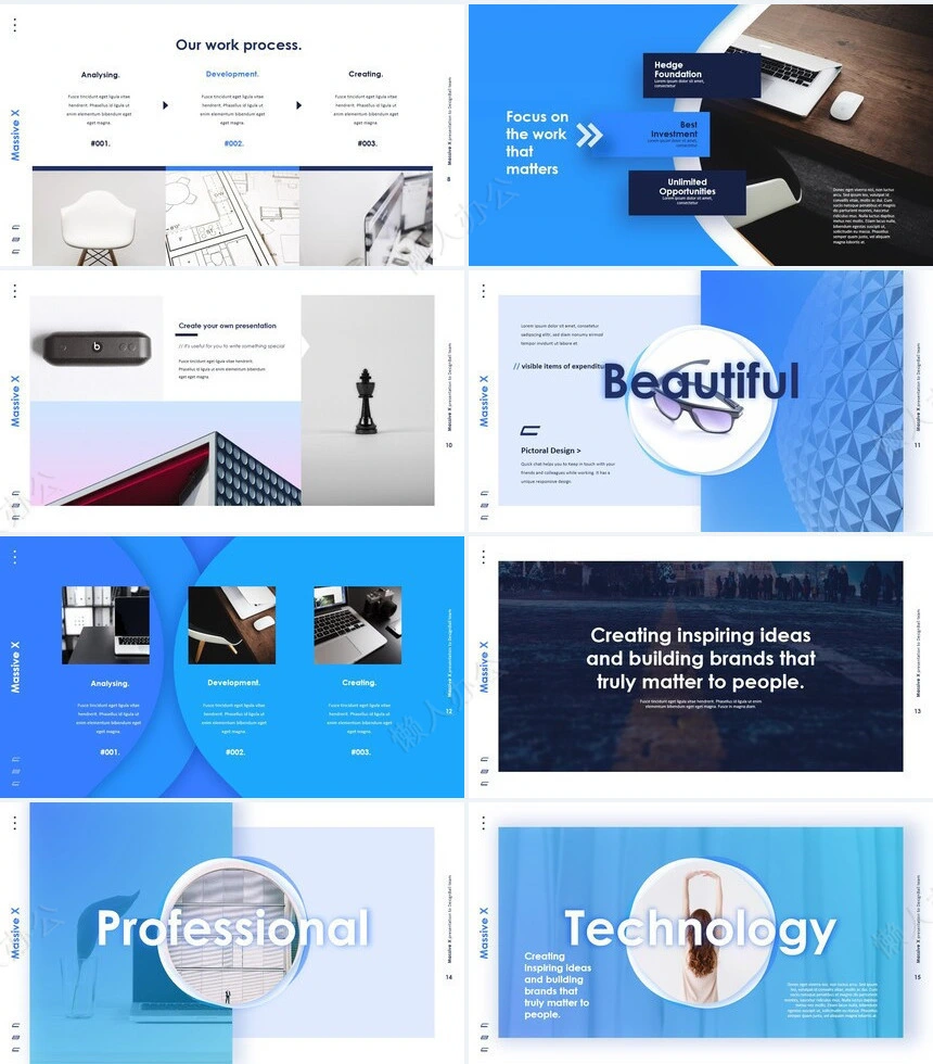 工作总结PPT模板(13)