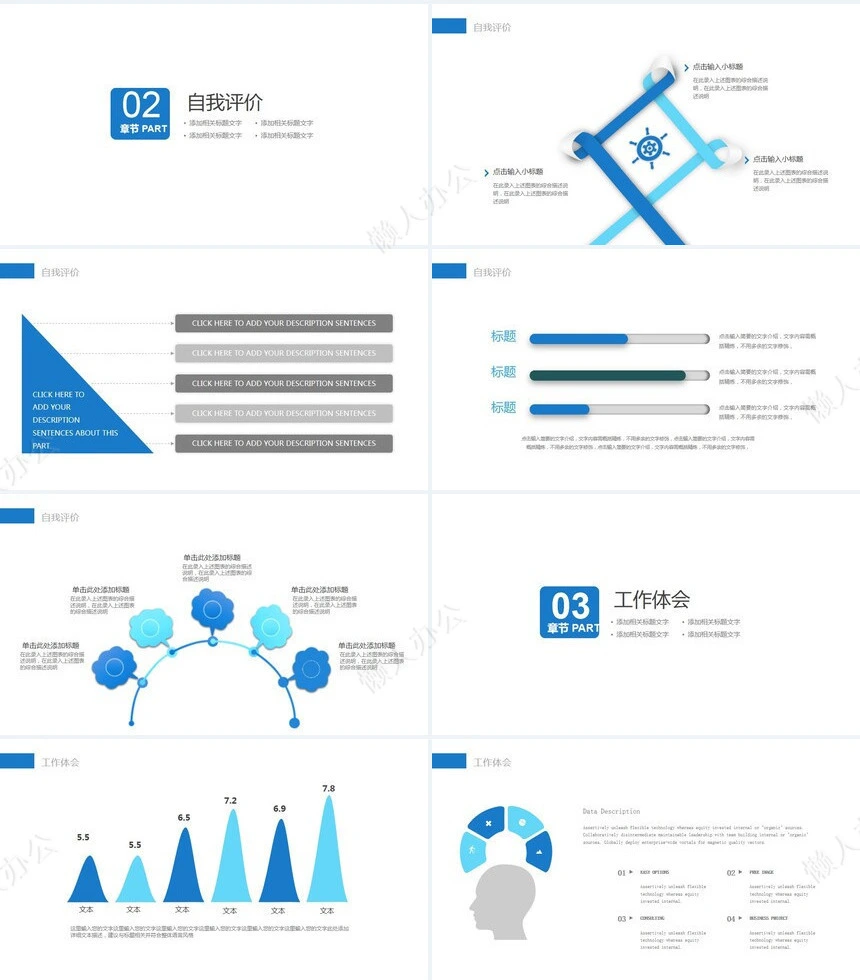 工作总结PPT模板(2)
