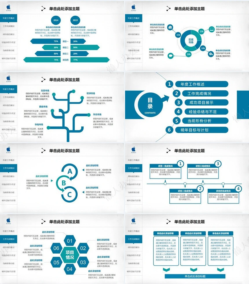 工作总结汇报PPT(14)