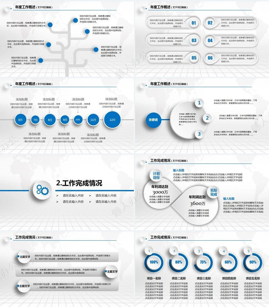 工作总结汇报PPT(17)