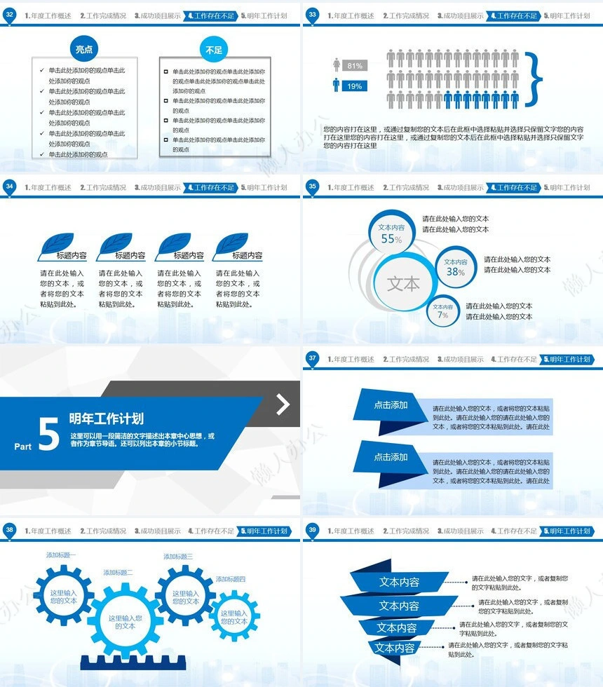 工作总结汇报PPT(29)