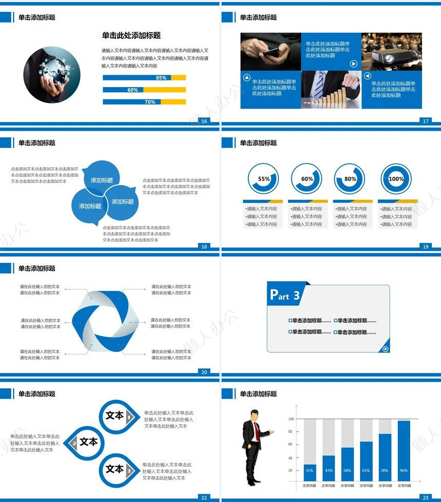 工作总结汇报PPT(3)