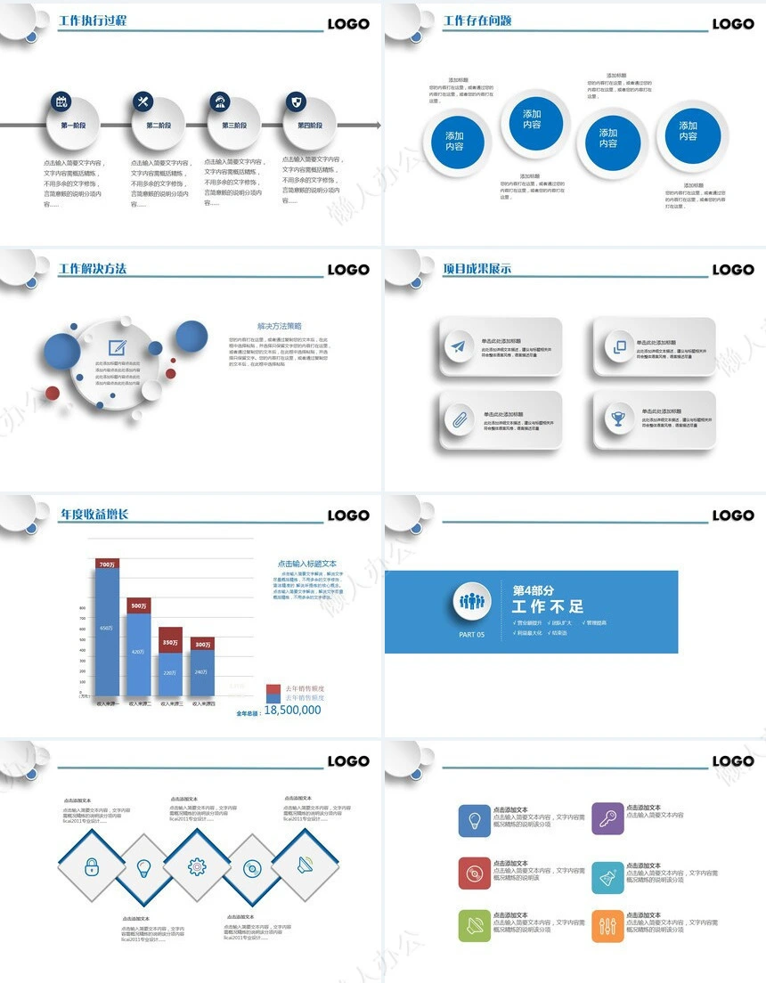 工作报告总结PPT(1)