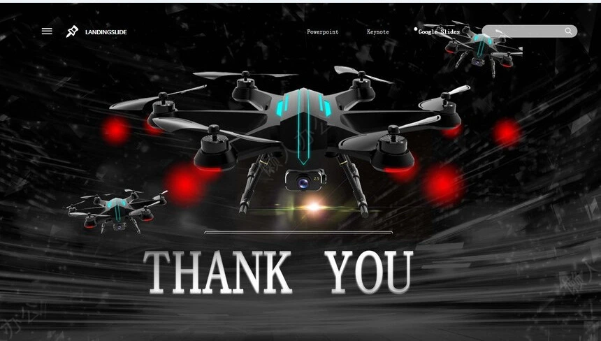 科技感PPT模板(18)