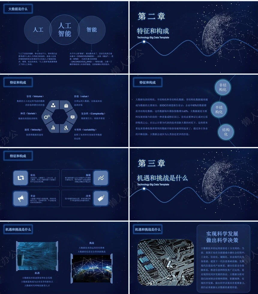 科技感PPT模板(2)