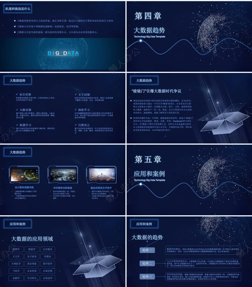 科技感PPT模板(2)