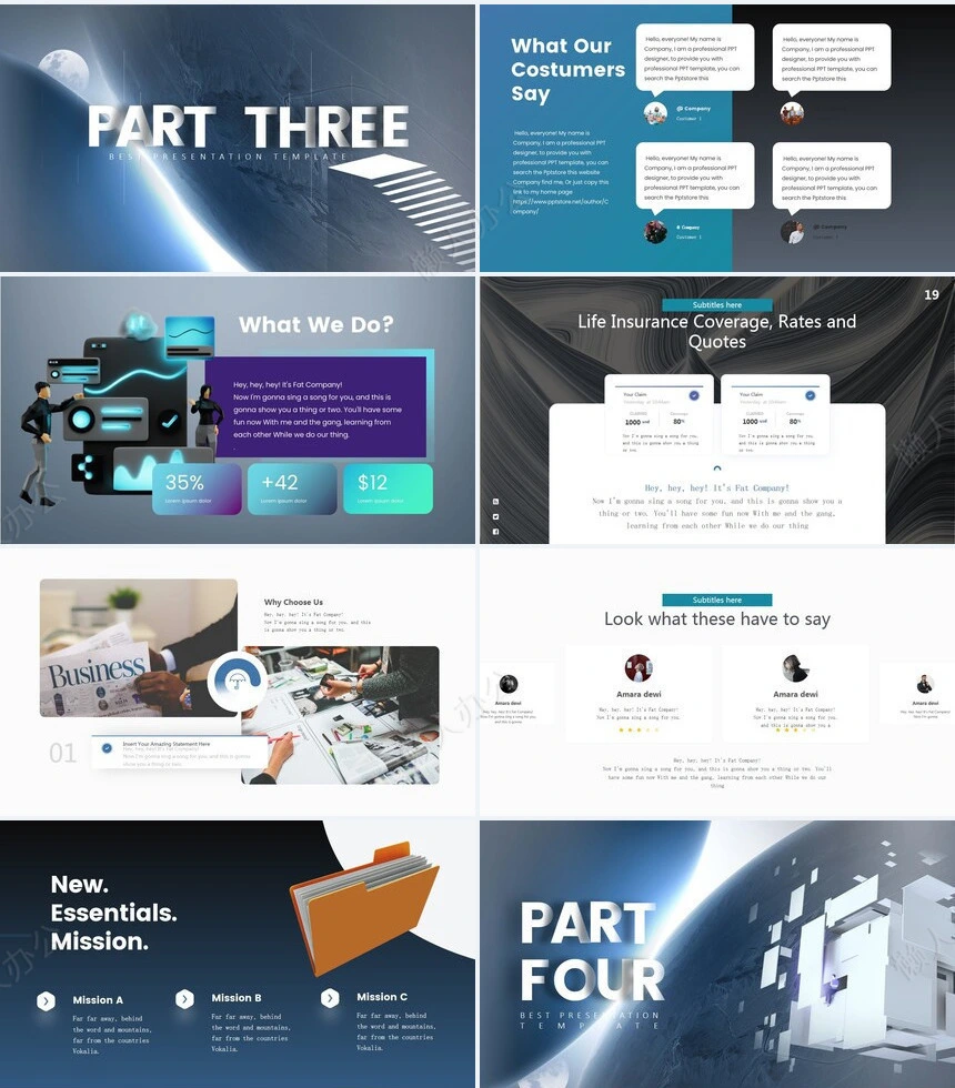 科技高级感PPT(3)