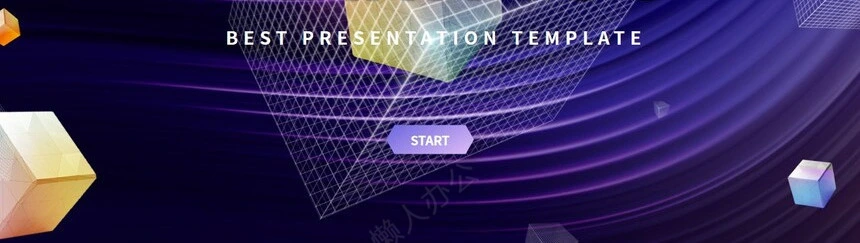 科技感英文PPT(17)