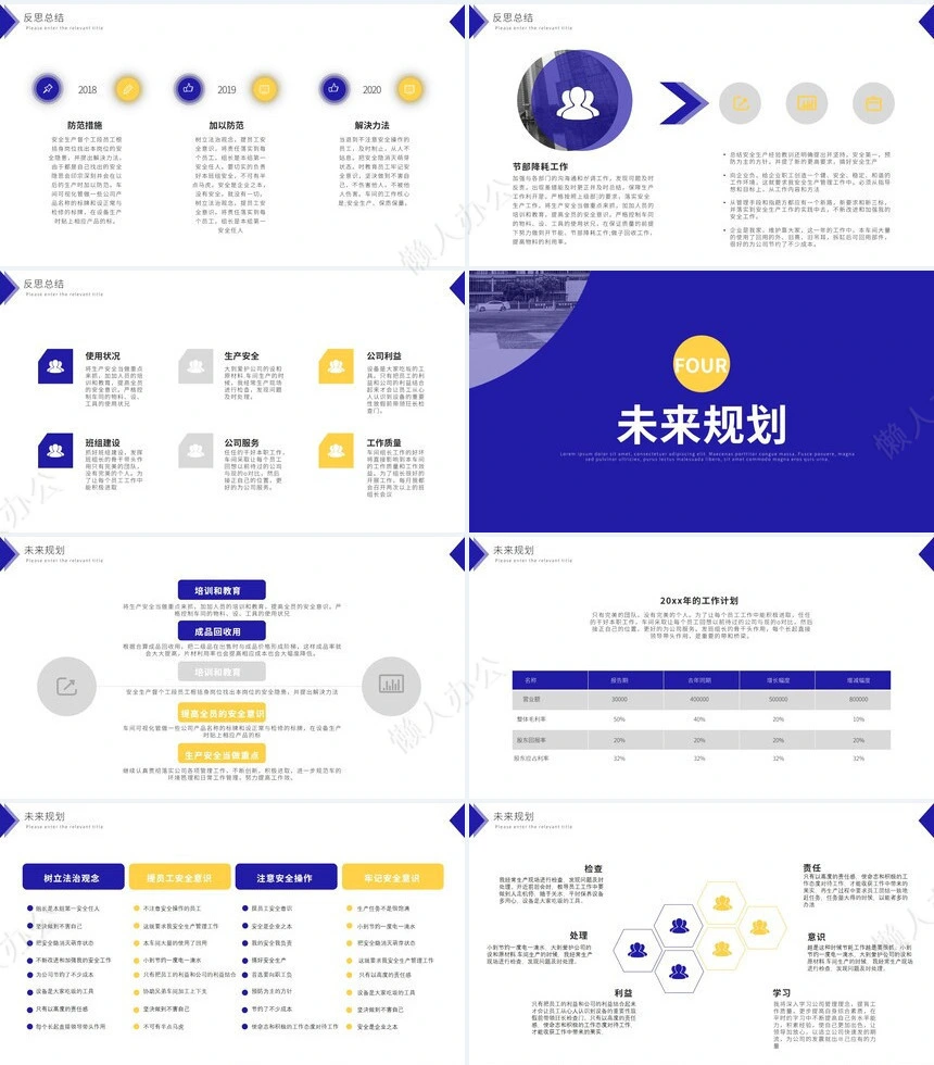 蓝色年终述职报告工作计划