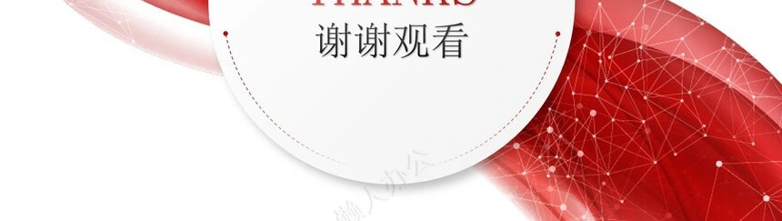 红色工作总结PPT模板(64)