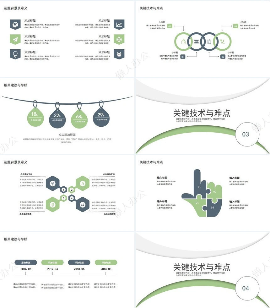 简约开题报告学术答辩PPT