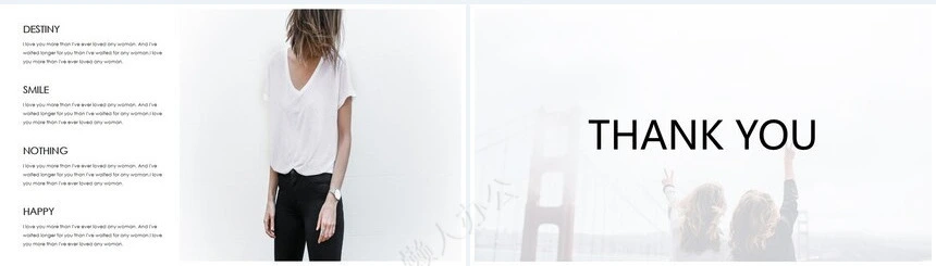 极简风舞蹈健身瑜伽健身PPT模板