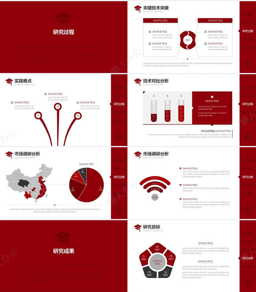 答辩PPT通用模板(16)