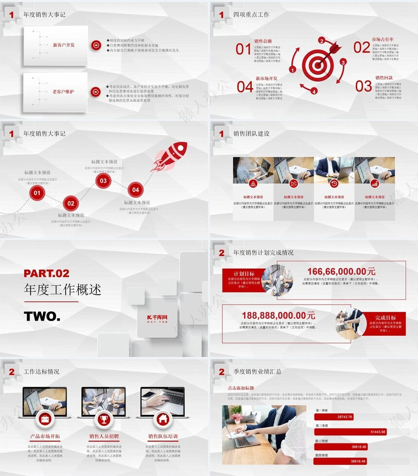 销售工作总结PPT(24)