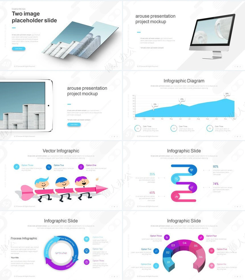 2023商务欧美风通用PPT模板