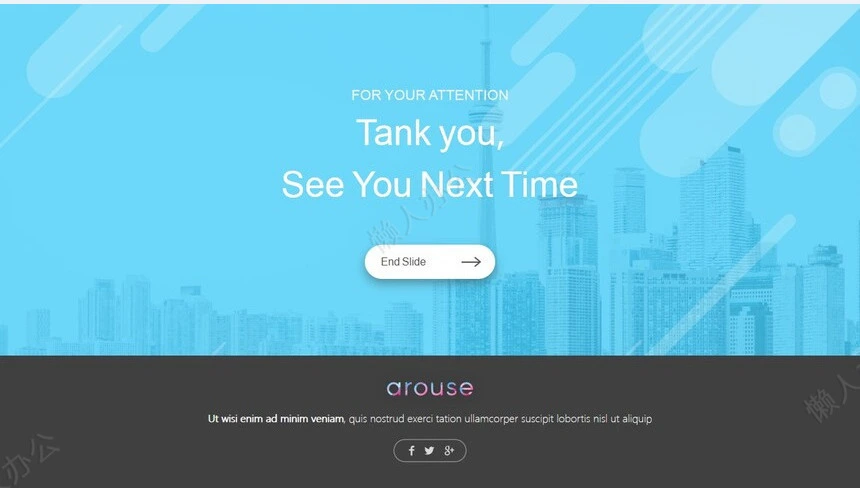 2023商务欧美风通用PPT模板