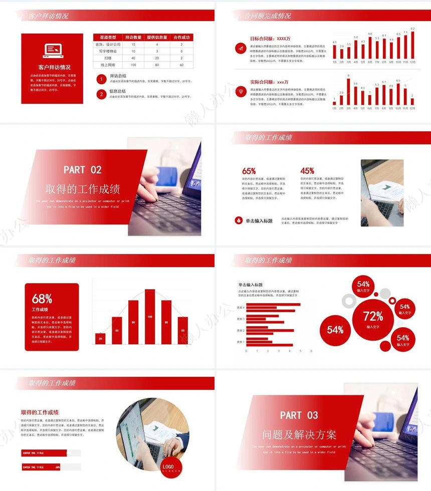 销售工作总结PPT(31)