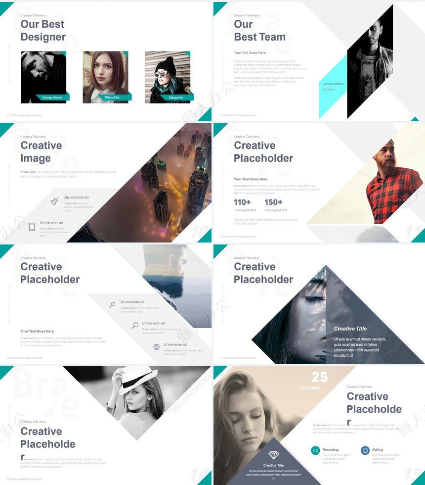 2023高端欧美广告策划摄影设计品牌宣传PPT模板