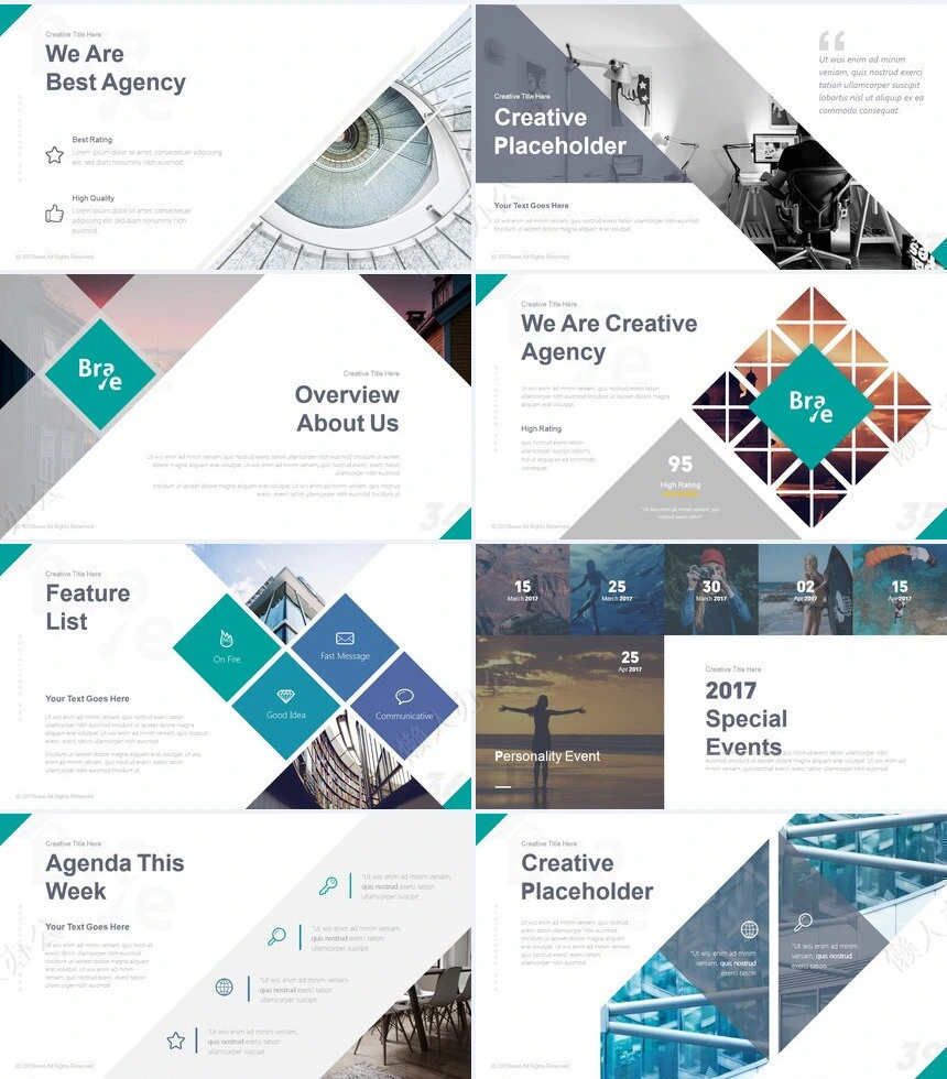 2023高端欧美广告策划摄影设计品牌宣传PPT模板