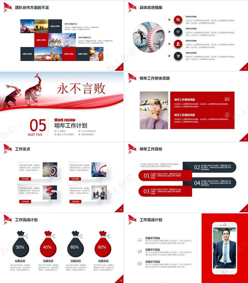 销售总结PPT模板(26)