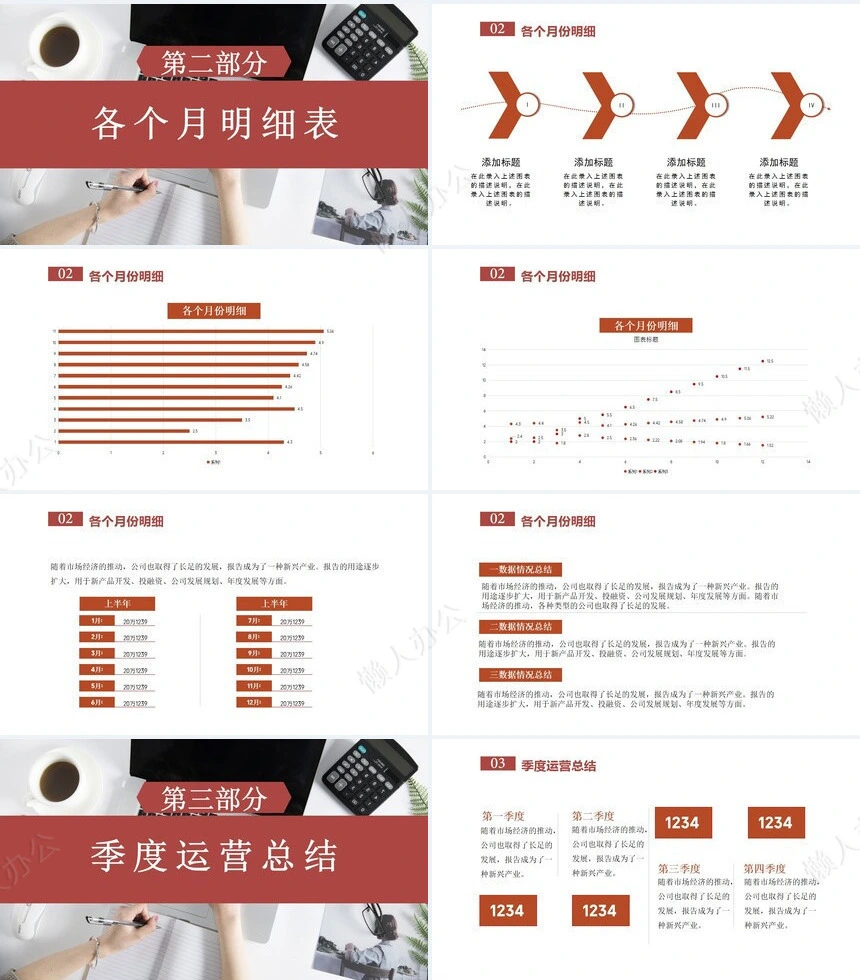 销售总结PPT模板(38)