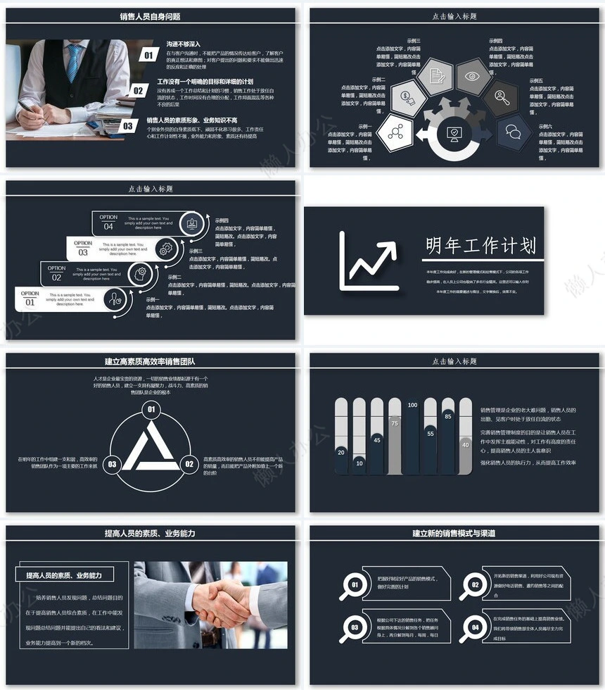 销售总结PPT模板(72)