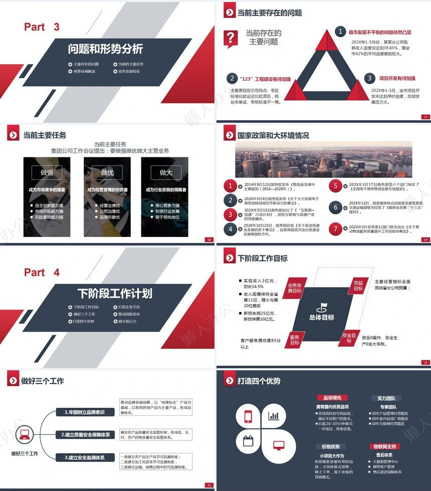 销售总结PPT模板(76)