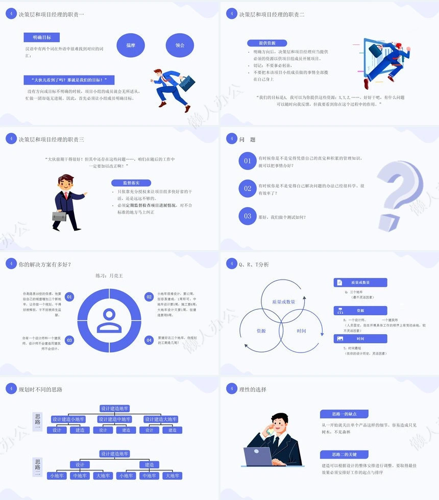 项目管理PPT模板(16)