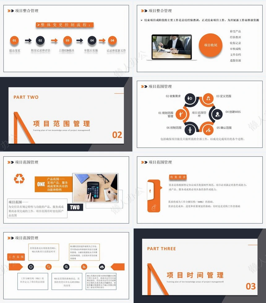 项目管理PPT模板(18)