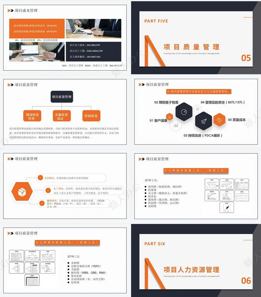 项目管理PPT模板(18)