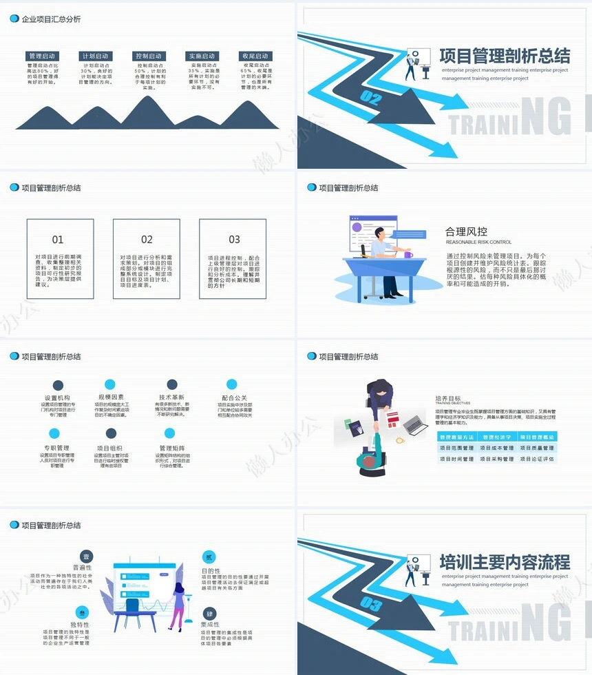 项目管理PPT模板(19)
