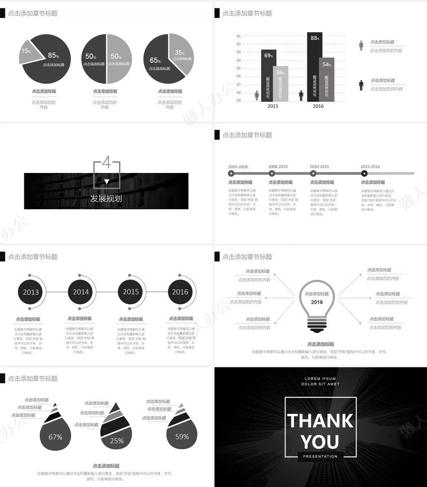 商务大气公司简介商业计划书通用PPT模板