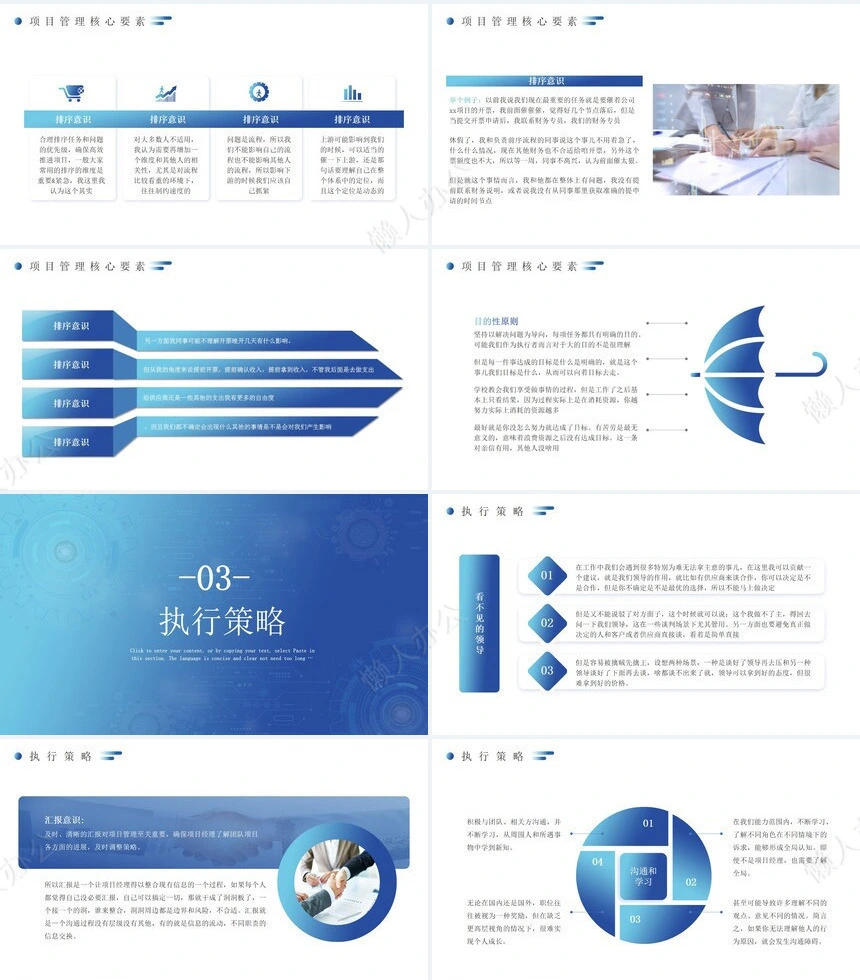 项目管理PPT模板(20)