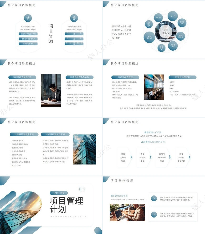 项目管理PPT模板(24)