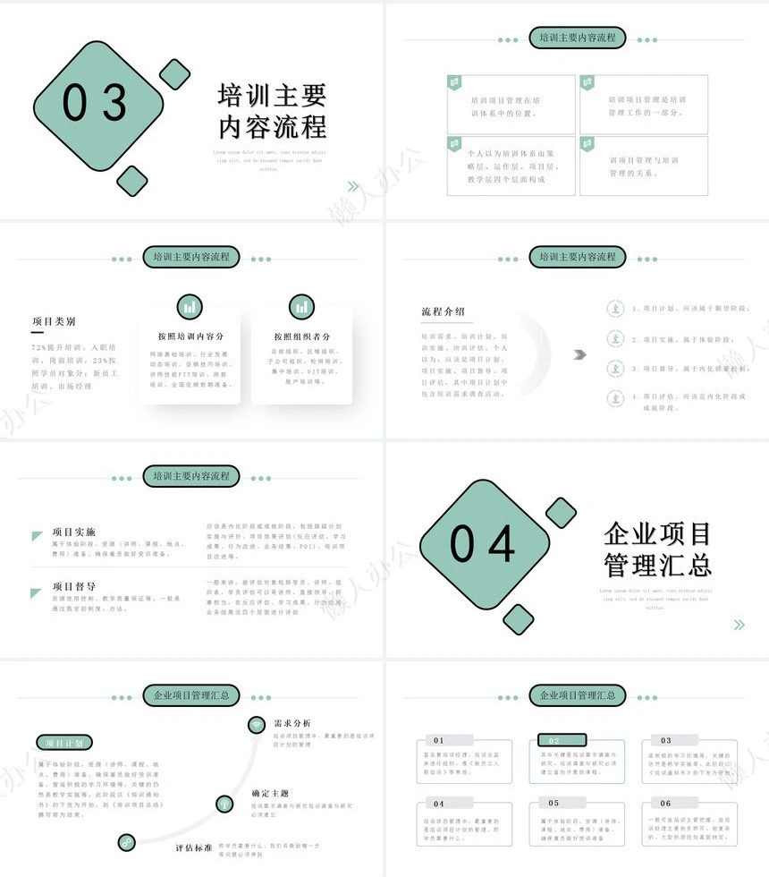 项目管理PPT模板(26)