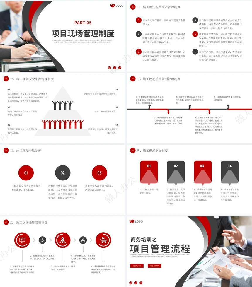 项目管理PPT模板(27)