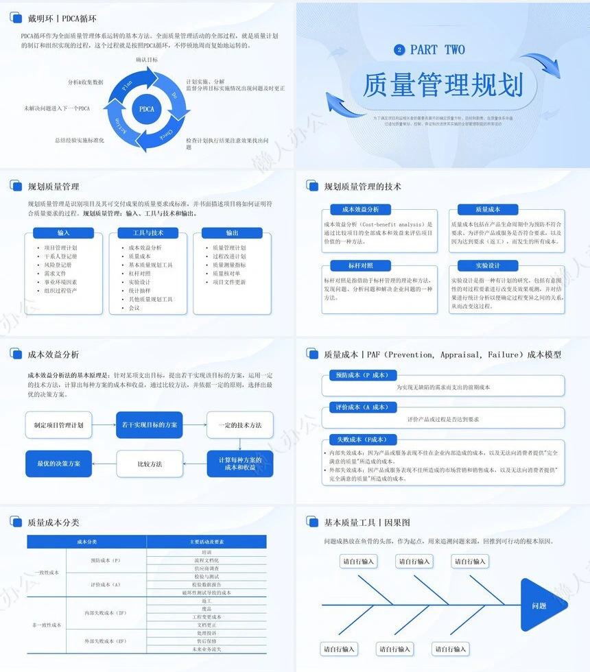 项目管理PPT模板(7)