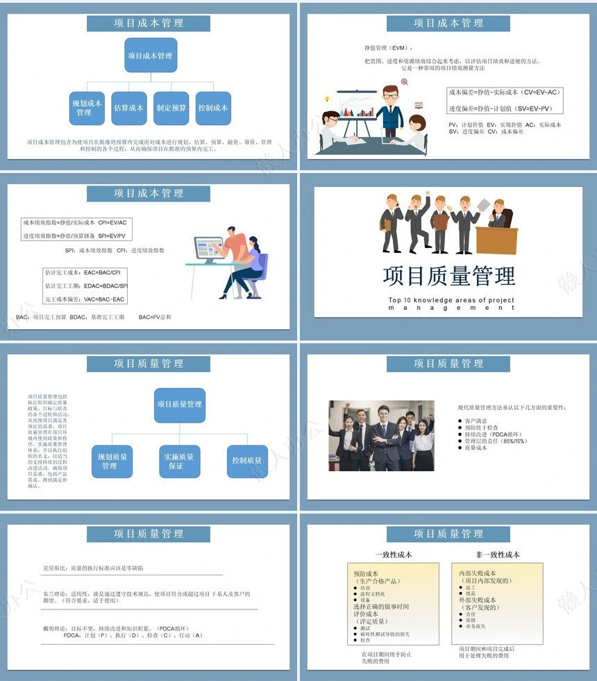 项目管理PPT模板(1)