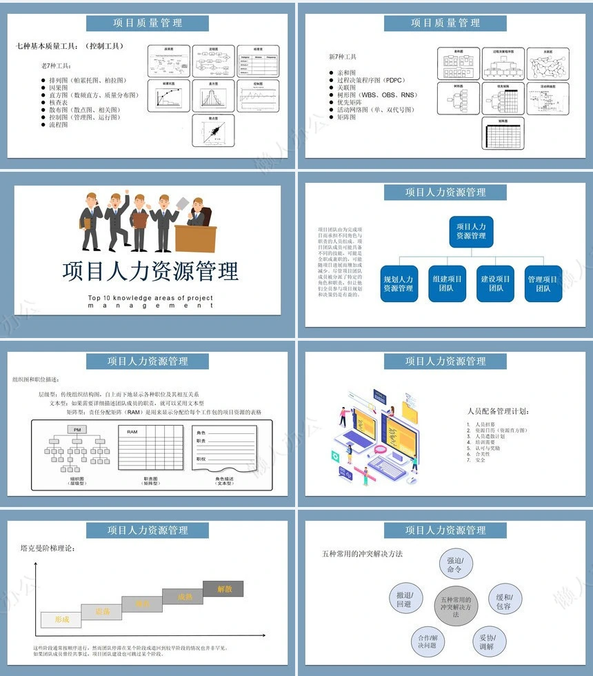 项目管理PPT模板(1)