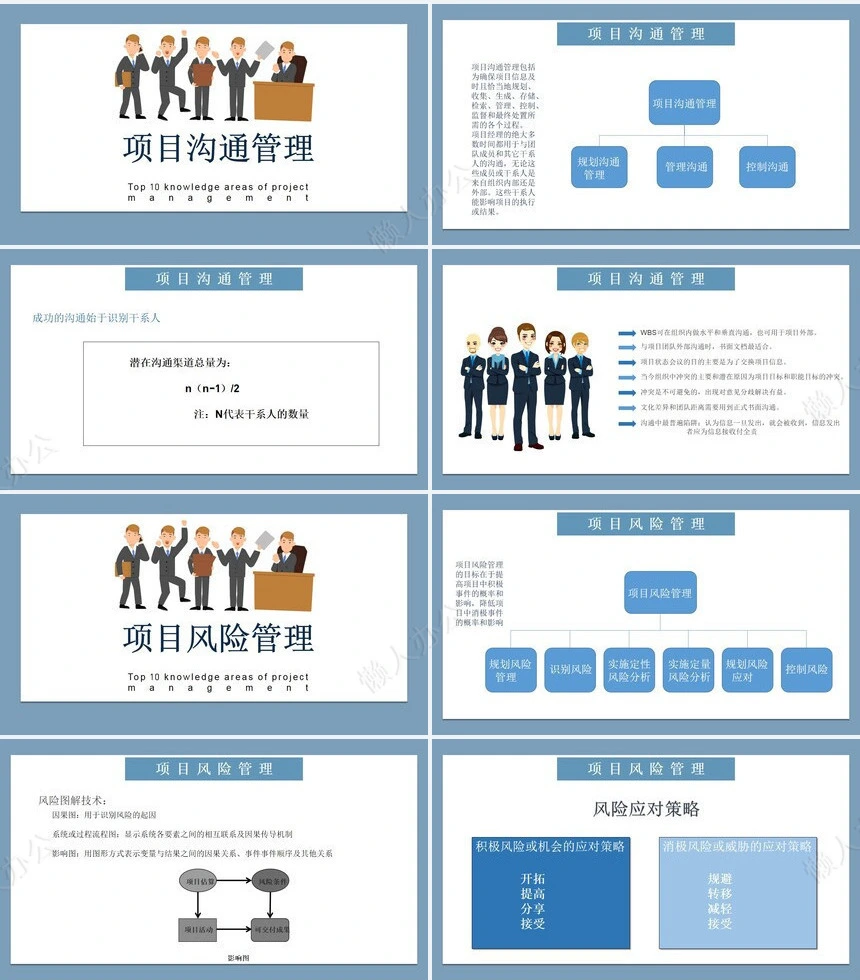 项目管理PPT模板(1)
