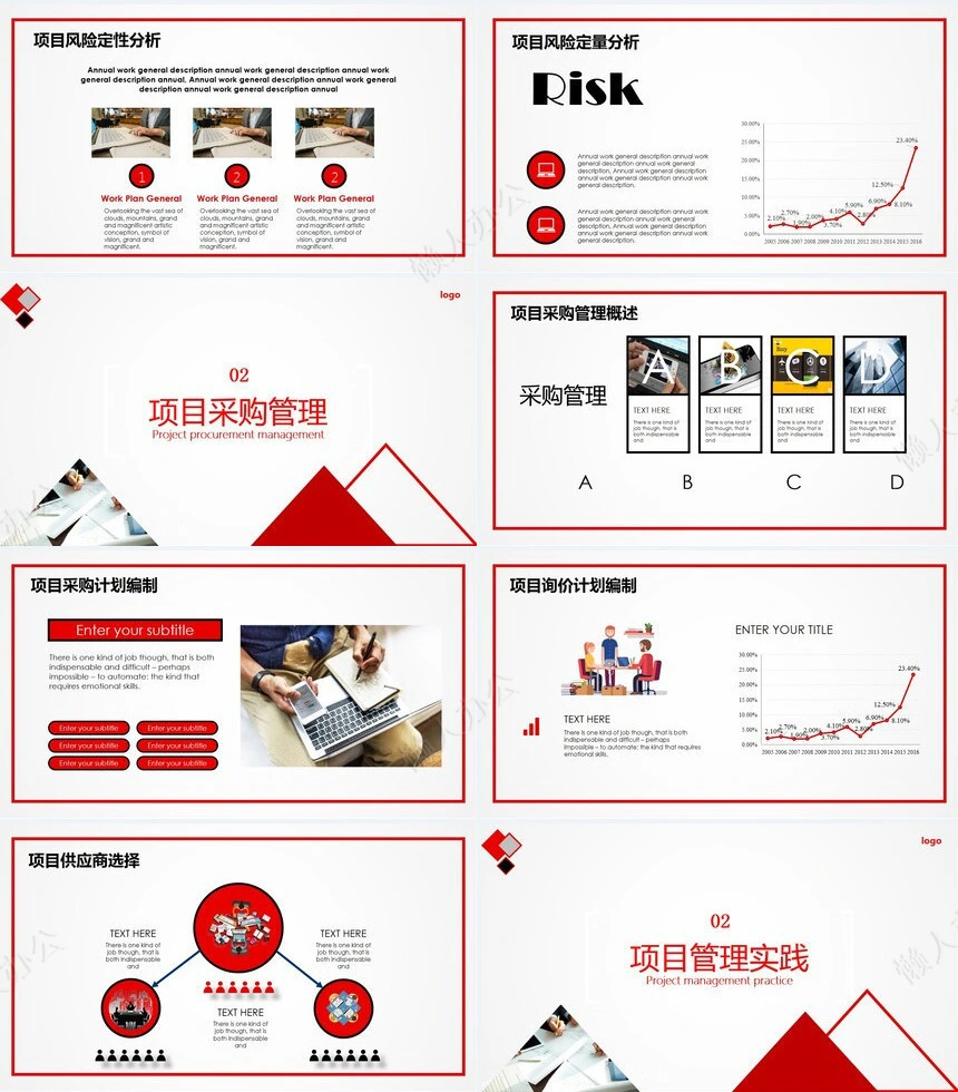 项目管理PPT模板(11)