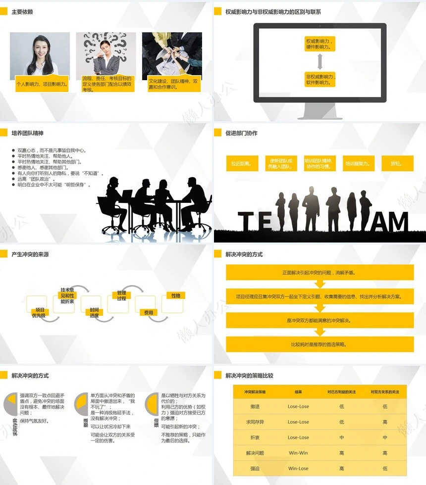 项目管理PPT模板(45)