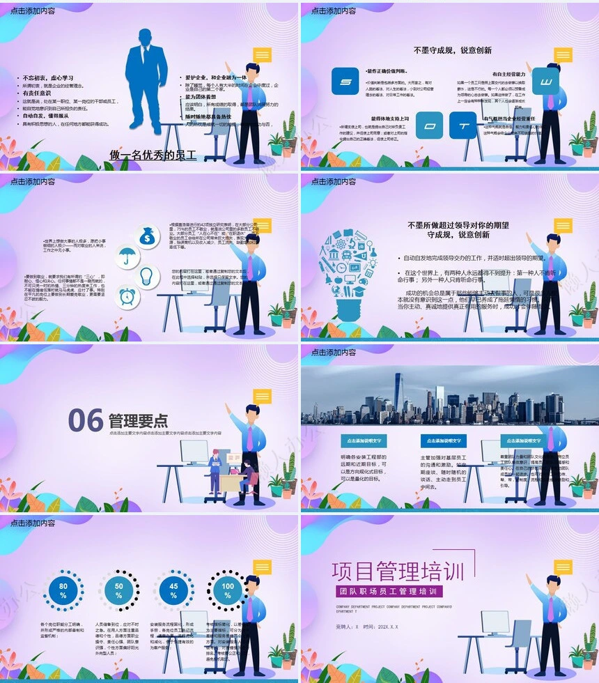 项目管理PPT模板(48)