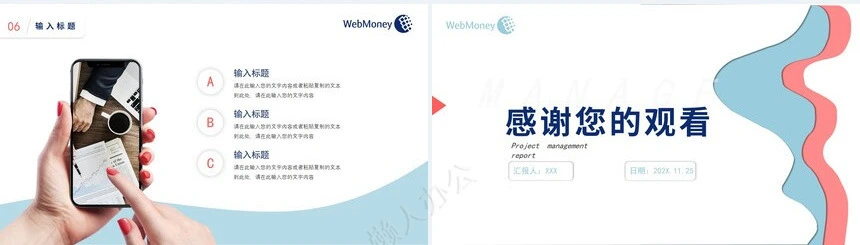 项目管理PPT模板(5)